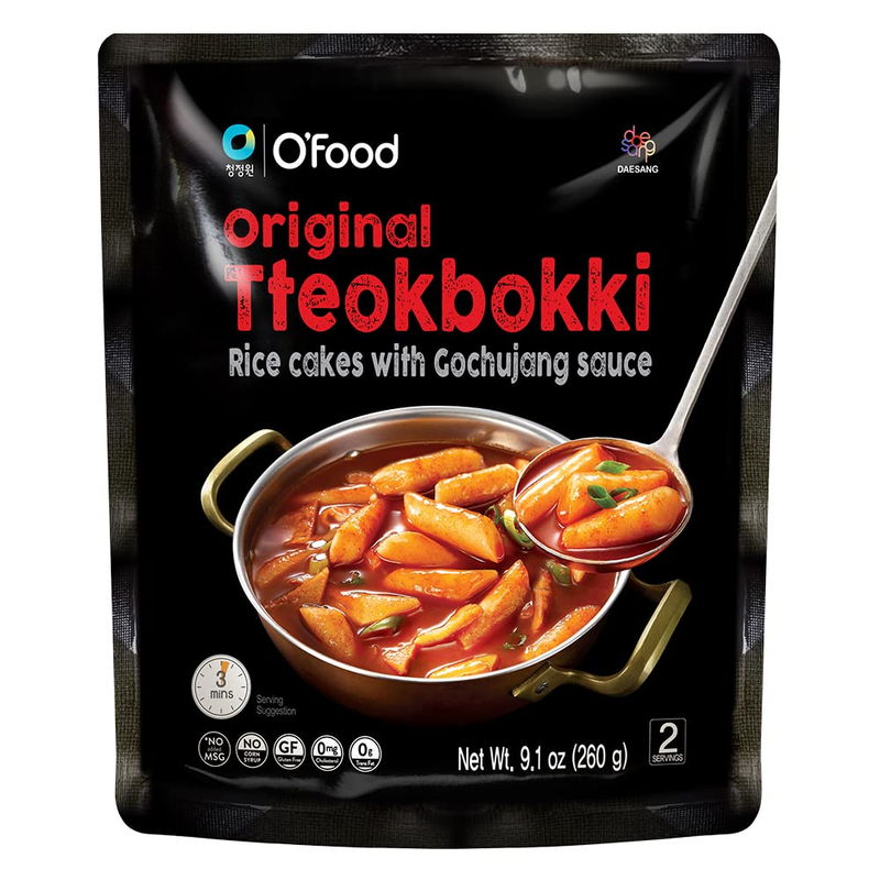 Original Tteokbokki, Gluten-Free Korean Rice Cakes, Authenti
