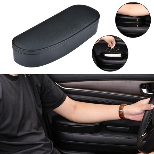 Car Door Seat Armrest Box Pad Cushion Left Elbow Support Storage Case