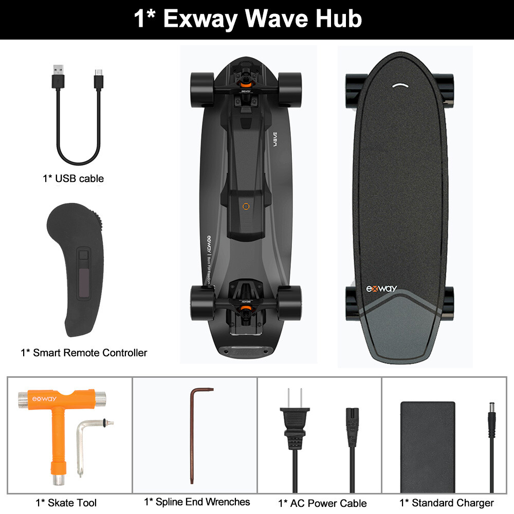 Electric Scooter 1600W 2000W Dual Motor 38km/h Skateboards  Remote w/ LED LAMP