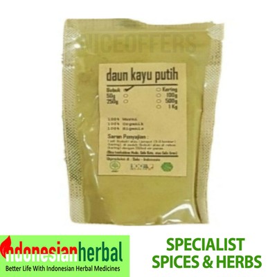 POWDER Cajeput Tree Leaf Melaleuca Leucadendra Herb Spices Fresh Pure Premium