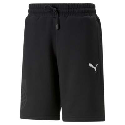 

Мужские черные повседневные спортивные штаны Puma Graphic Booster Short 1 53633801, Черный, Puma Graphic Booster Short 1