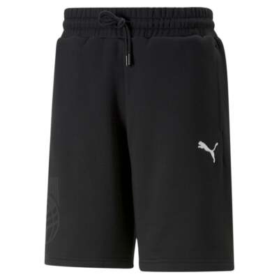 Мужские черные повседневные спортивные штаны Puma Graphic Booster Short 1 53633801