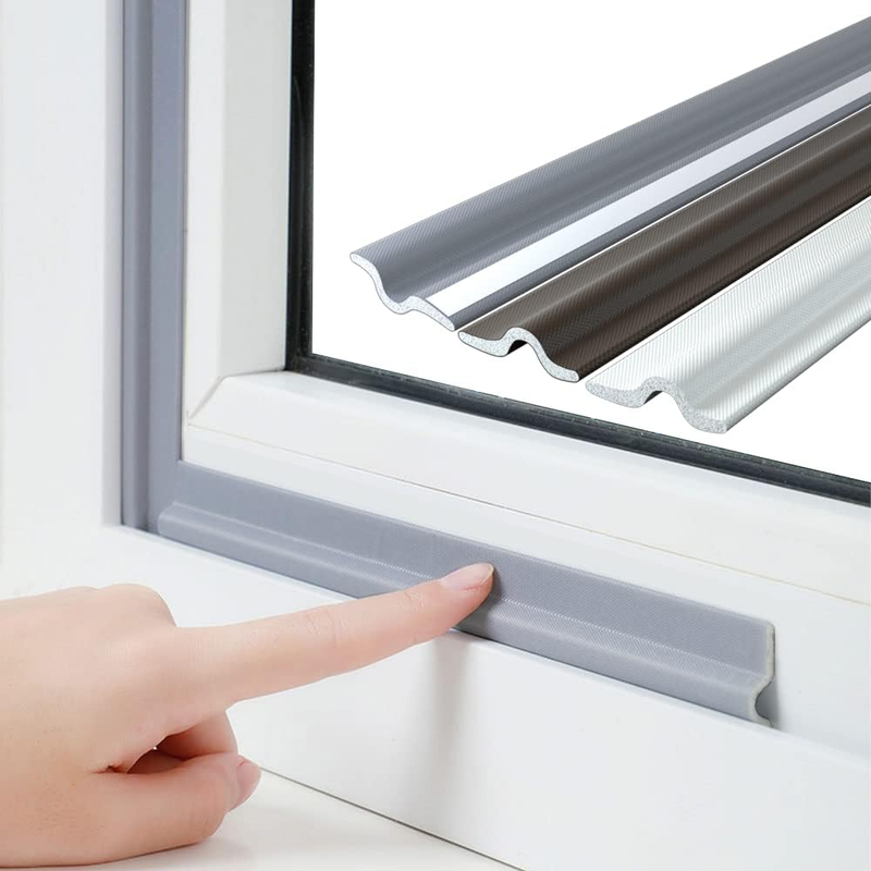 118 Inch Window Draft Stopper Foam Door Seal Strip Self Adhesive, Window Insulat
