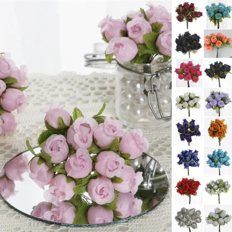 144 pcs Mini ROSE BUDS - CRAFTS DIY Wedding FAVORS