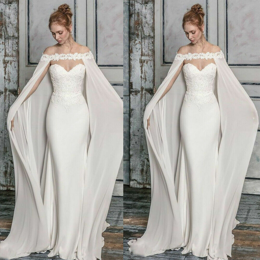 off the shoulder cape