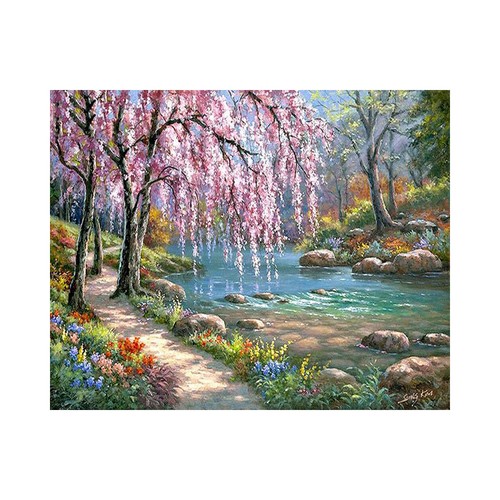 DIY Paint By Numbers Kit Digital Oil Painting Canvas Art Wall Scenery]の