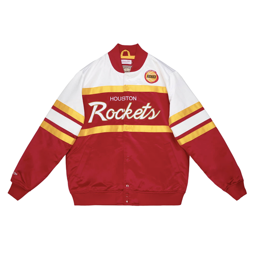 

Mitchell - Ness Special Script Heavyweight Satin Basketball Jacket Mens Red Casu, Красный, Mitchell - Ness Special Script Heavyweight Satin Basketball Jacke
