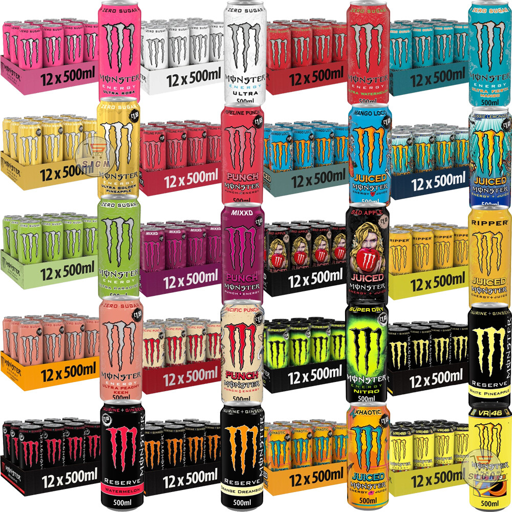 【未開封破れなし美品】THE MONSTERS Big into Energy 未開封破れなし美品】THE MONSTERS Big into Energy