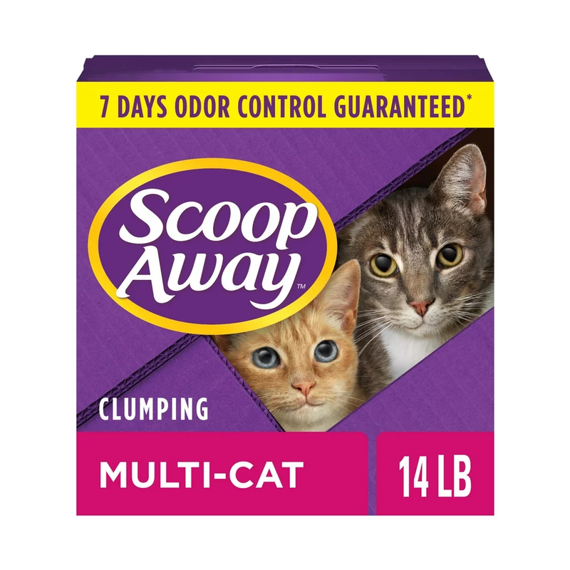 Scoop Away Extra Strength Multi-Cat Scented Litter, Clumping