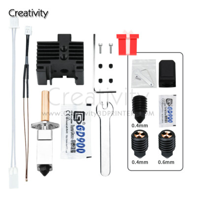 2.0 Hotend Kit For Bambu Lab X1 X1C Combo P1P P1PS 3D PrinterUpgraded Plated