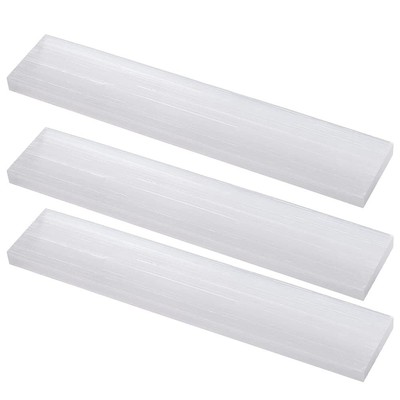 NORTHLANDZ Selenite Crystal Rulers, Metaphysical Energy, Natural Cleansing & ...