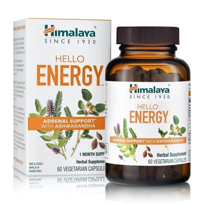 Himalaya Herbals Hello Energy 60 растительных капсул