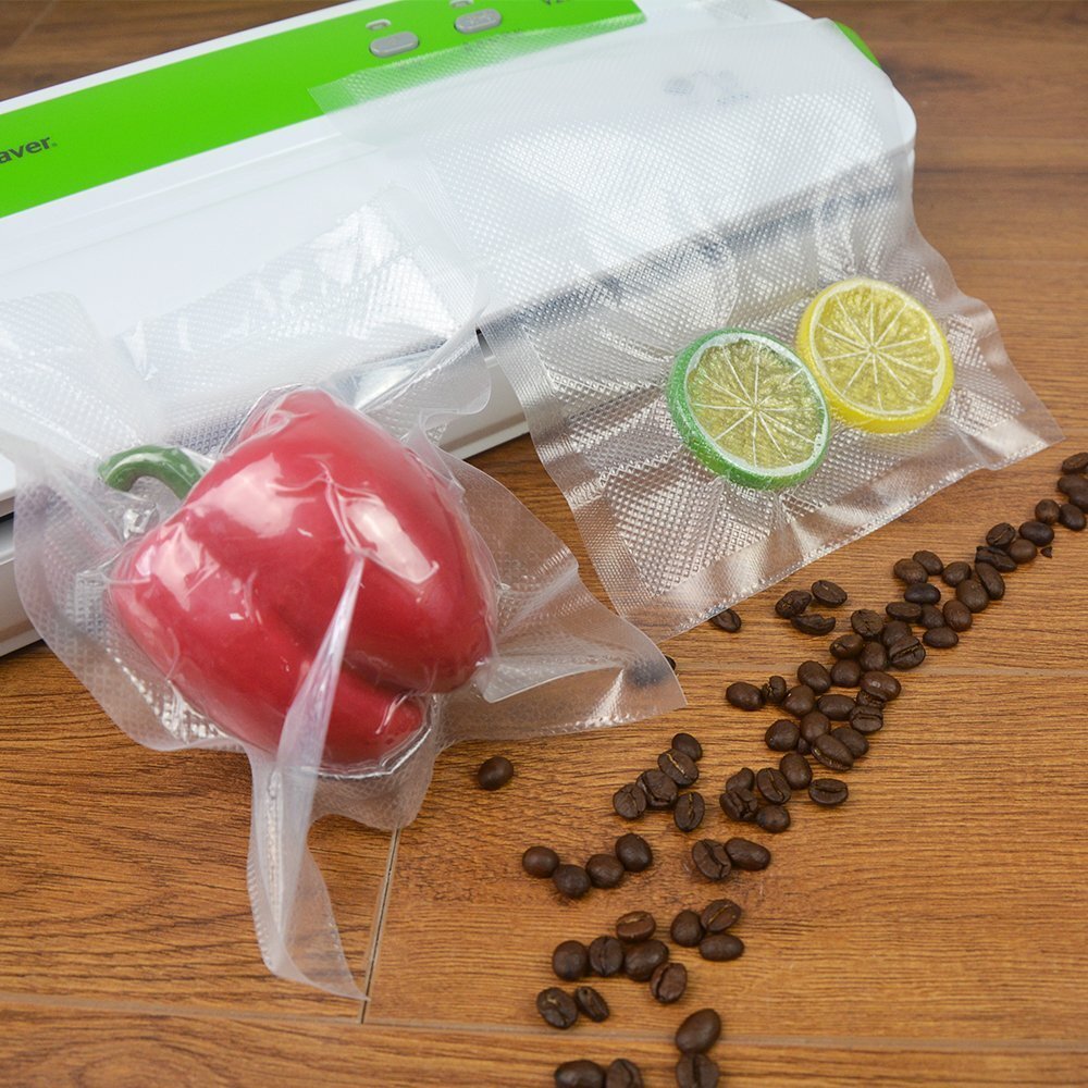 2-40 Rolls 11"x50' Vacuum Sealer Bags For Food Saver Embossed Bags 4 Mil 50 Feet