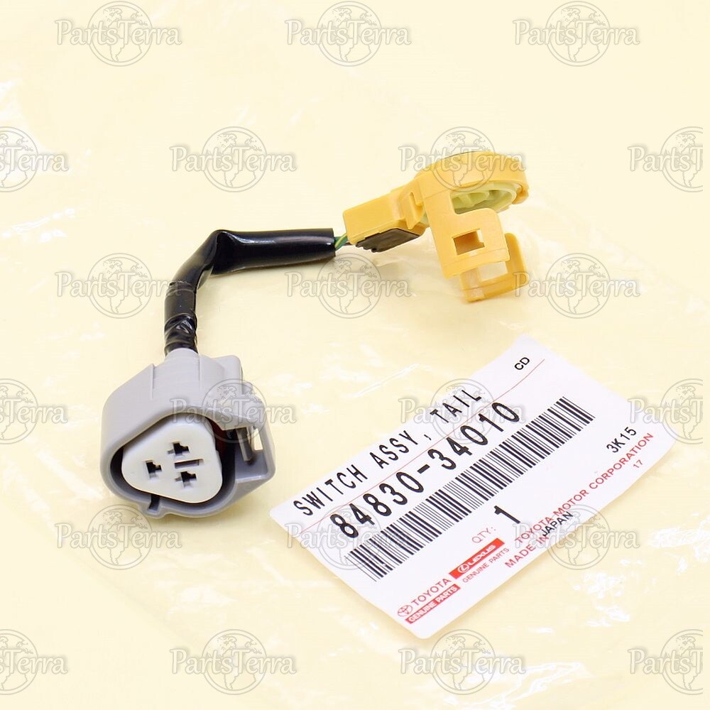 Genuine Toyota 2001 - 2007 SEQUOIA New Tailgate Lock Switch Assembly 84830-34010