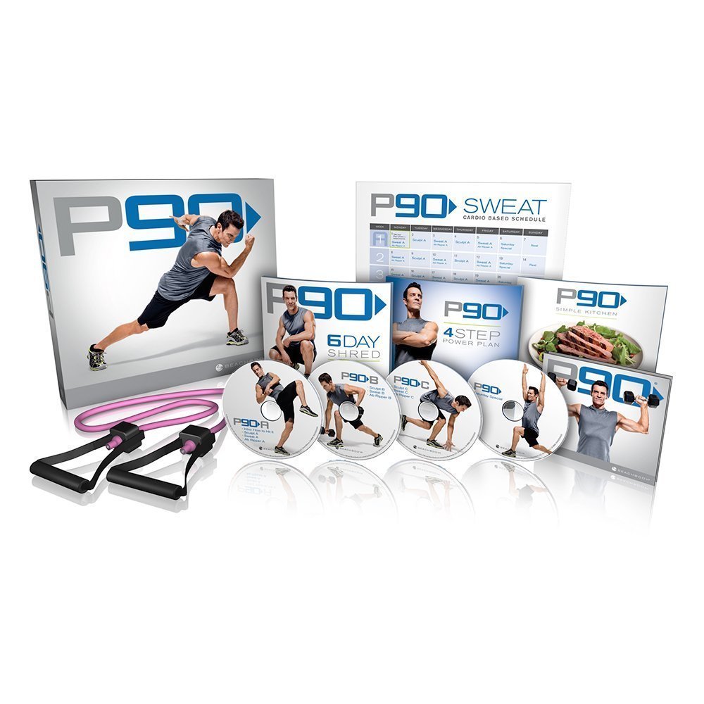 その他 Power Workout: Complete [DVD] [Import] Beach Body Workout P90x Extreme Home Fitness DVD set 12