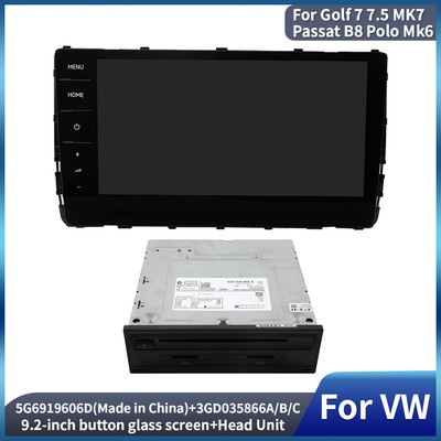 Discover MIB2.5 navigation sat nav Unit 3GD035866A+ 5G6919606D radio For VW Golf