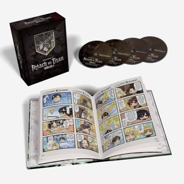 Attack On Titan Blu Ray Box Set