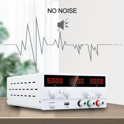 0-30V10A adjustable Power Lab DC power supply Bench Precision Switching Source