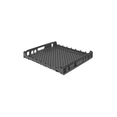 ORBIS NPL620B-06Q BLACK Bun Basket,25.8x21.6x3.5 in H,Plastic 45RF92