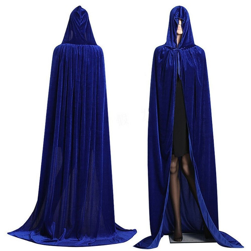 Unisex hooded robe costume