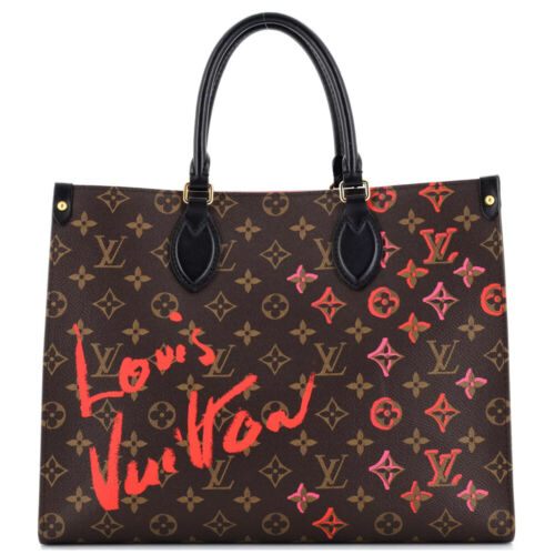 LOUIS VUITTON Onthego GM 2Way Hand Bag Monogram Empreinte LOUIS VUITTON Onthego GM 2Way Hand Bag Monogram Empreinte