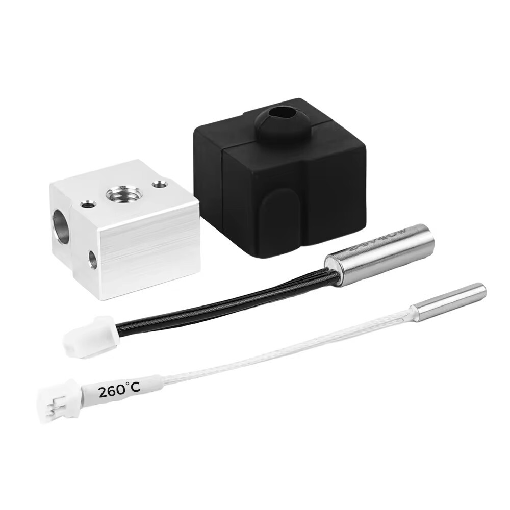 Replace Heating Block Kit For Creality Ender 3 V3 SE Extruder 3D Printer Parts