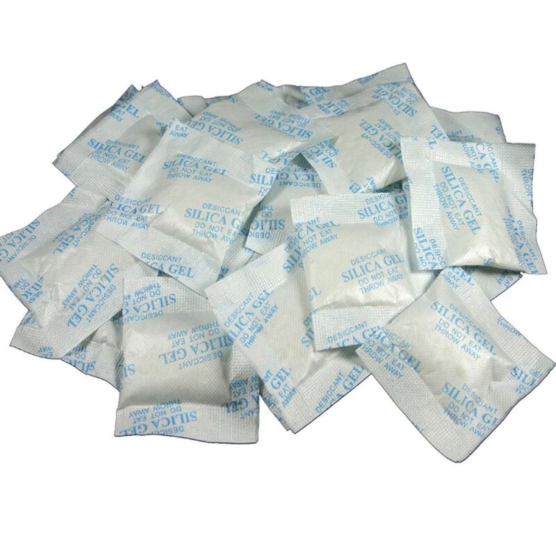 10 Gram 100 Packs Silica Gel Desiccant Non Toxic Moisture Absorber Ship from USA