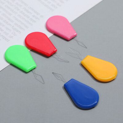 10x Thread Insert Wire Sewing Machine Needle Threader Insertion Bow Tool Craft