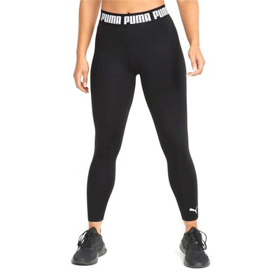 

Puma Strong High Waisted Athletic Leggings Womens Black Athletic Casual 52160101, Черный, Puma Strong High Waisted Athletic Leggings