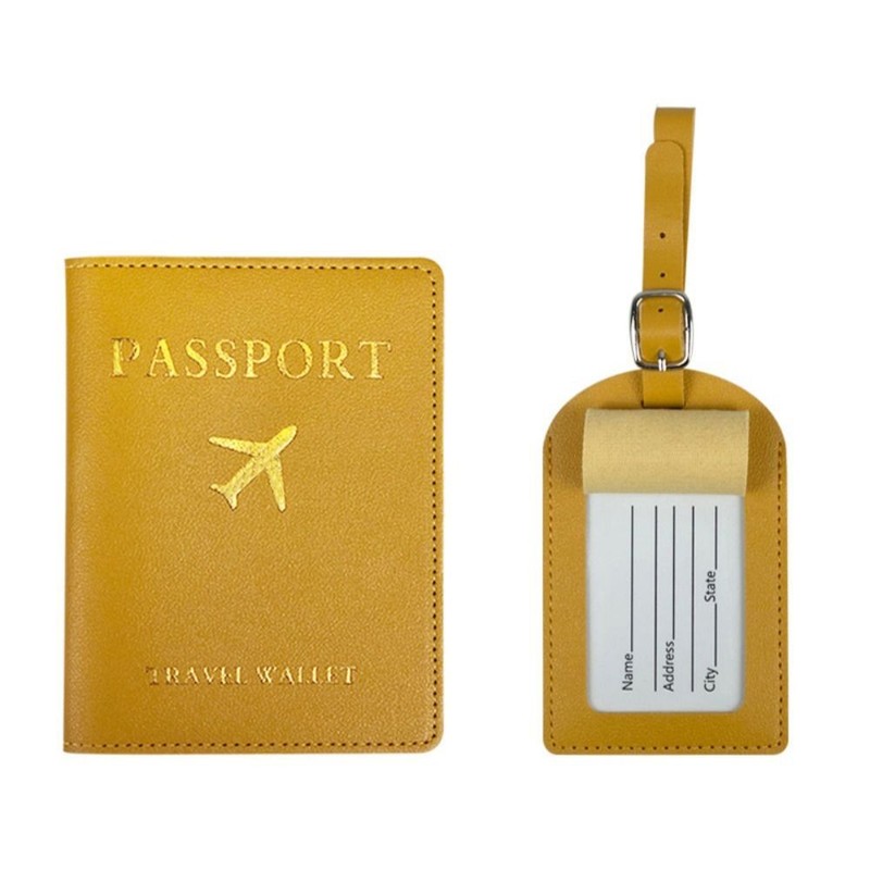 Luggage Name Tag Passport Cover Luggage Tag Passport Holder Passport Wallets