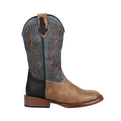 

Коричневые повседневные ботинки для мальчиков Roper Dalton Square Toe Cowboy Youth 09-018-1900-2805, Коричневый, Roper Dalton Square Toe Cowboy Youth