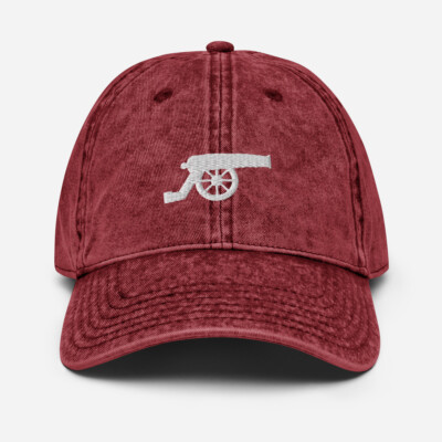 Arsenal Highbury Minimalist Design Embroidered Retro Dad Cap Soccer Football Hat