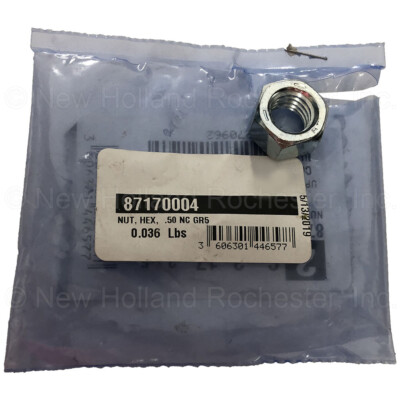Kuhn Krause 1/2''-13 NC GR5 Hex Nut Part # 87170004