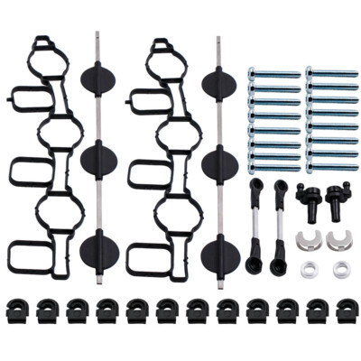 Saugrohrklappe Rep. Satz for Audi A4 A5 A6 A8 Q7 VW Touareg Phaeton 2.7 3.0 Tdi