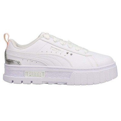 

Кроссовки Puma Mayze Shiny Youth Girls Size 2 M Повседневная обувь 384795-01, Белый, Puma Mayze Shiny Youth