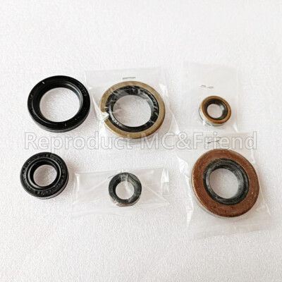 Set 6 pcs. Oil Seal Kit : For Kawasaki KE100 KH100 KH110