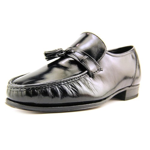 HUGO BOSS Doster Black Leather Loafers #50239924 Size 13 EUC  display picture 1