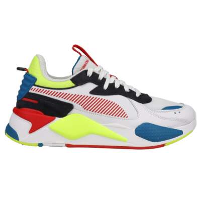 

Мужские белые кроссовки Puma RsX Goods Lace Up Повседневная обувь 38689701, Белый, Puma RsX Goods Lace Up