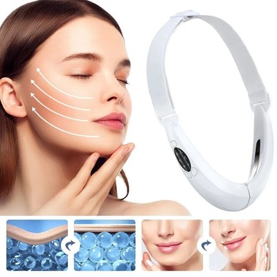 Face Lifting Device LED Photon Therapy Vibration Facial Massager Face Slimming