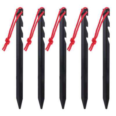  5 Pcs Zeltnägel Camping Zubehör Campingpfähle Leichte Zeltstifte