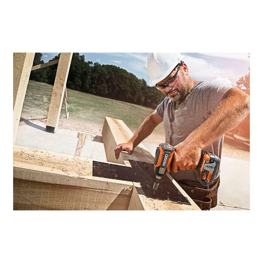 RIDGID Cordless 1/4 in. Impact Driver 18-Volt with Battery