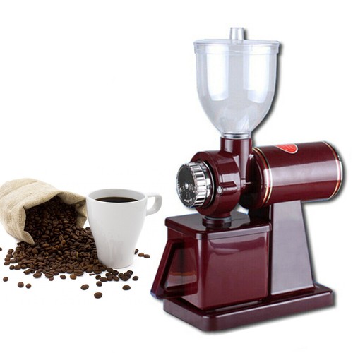 Commercial Coffee Grinder Electric Grind Automatic Burr Mill