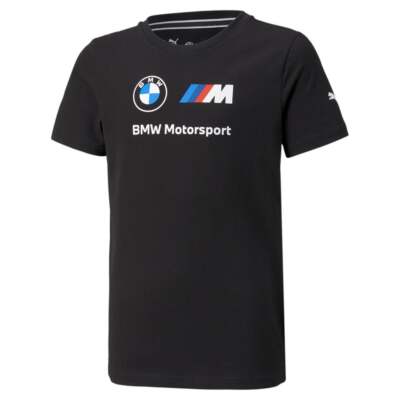 

Футболка Puma Bmw Mms Essentials Logo с круглым вырезом и короткими рукавами для мальчиков, размер LC, Черный, Puma Bmw Mms Essentials Logo Crew Neck Short Sleeve T-Shirt Youth
