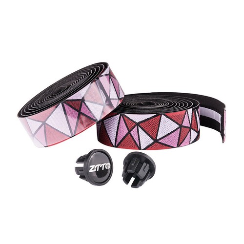2PCS Road Bike Handlebar Tape EVA PU Non-Slip Bicycle Drop Bar Wrap w/ Bar Plugs