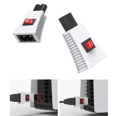 JYS Console Power Switch Power Failure Protection for PS5/PS4 Slim/PS3/Xbox Seri