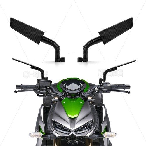 For Kawasaki 2017-2024 Z900 Folding Adjustable Black Rearview Wind