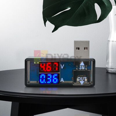 Digital 5V USB Current Voltage Tester Voltmeter Power Detector dual LED Display