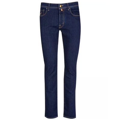 Pre-owned Jacob Cohen Elegant Dark Blue Bard Jeans