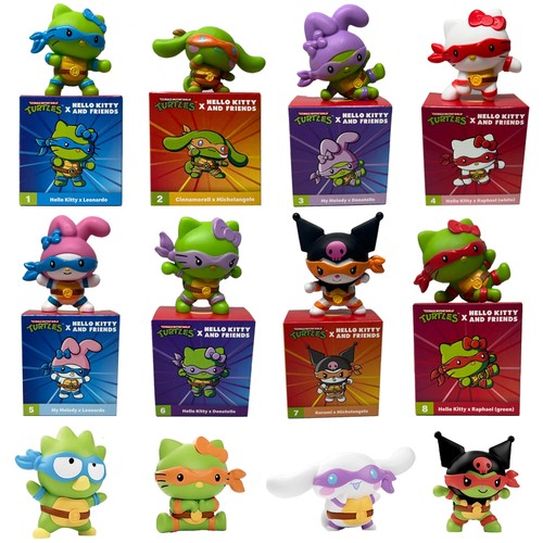 Hello Kitty x TURTLES ハッピーセットフィギュア 2025 Teenage Mutant Ninja Turtles Hello Kitty Happy Meal