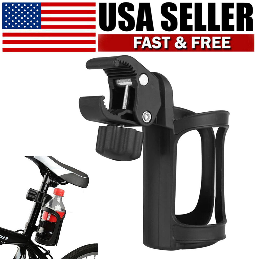 Bicycle Cup Holder Cycling Beverage Water Bottle Cage Mount Drink Bike Handlebar